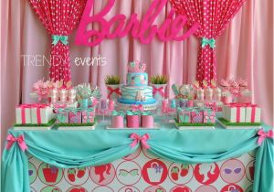 Barbie Decoration for Birthday Best 25 Barbie Birthday Party Ideas On Pinterest Barbie