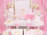 Barbie Decoration for Birthday Kara 39 S Party Ideas Pink Glam Barbie Birthday Party Kara