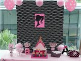 Barbie Decorations Birthday Party Games Kara 39 S Party Ideas Barbie themed Birthday Party Ideas