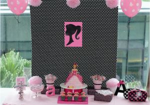 Barbie Decorations Birthday Party Games Kara 39 S Party Ideas Barbie themed Birthday Party Ideas