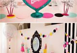 Barbie Decorations for Birthday Parties Colorful Modern Barbie Birthday Party Ideas Hostess