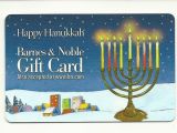 Barnes and Noble Birthday Cards Happy Hanukkah Barnes Noble Gift Card No Value Ebay