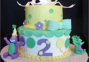 Barney Birthday Cake Decorations 201209 Cake