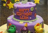 Barney Birthday Cake Decorations Barney Birthday Cake Cakecentral Com