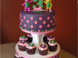 Barney Birthday Cake Decorations Barney Birthday Cake Cupcakes Cakecentral Com