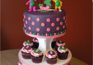 Barney Birthday Cake Decorations Barney Birthday Cake Cupcakes Cakecentral Com