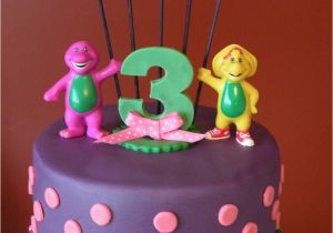 Barney Birthday Cake Decorations Barney Birthday Cake Cupcakes Cakecentral Com