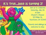 Barney Birthday Invitations Free Barney Birthday Invitations Ideas Bagvania Free