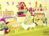 Barney Birthday Party Decorations Kara 39 S Party Ideas Barney Friends Party with Lots Of Fun