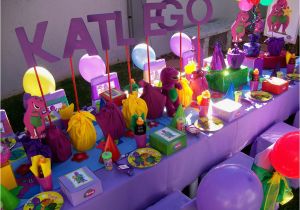 Barney Birthday Party Decorations Quot Barney Friends Quot Party Treasures and Tiaras Kids