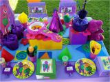 Barney Birthday Party Decorations Quot Barney Friends Quot Party Treasures and Tiaras Kids