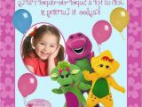 Barney Birthday Party Invitations Barney and Friends Birthday Invitations Best Party Ideas