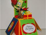 Bart Simpson Birthday Card Bart Simpson Happy Birthday 3d Handmade Pop Up Greeting Card