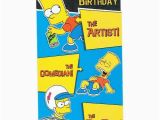 Bart Simpson Birthday Card the Gallery for Gt Happy Birthday Simpsons Card