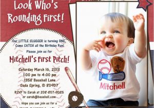 Baseball 1st Birthday Invitations 1000 Images About Ideas for Jace 39 S 1st Birthday Party On