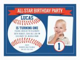 Baseball 1st Birthday Invitations Boys Baseball Sports 1st Birthday Party Invitation Zazzle