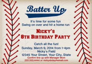 Baseball Birthday Invitation Wording 15 Baseball Birthday Invitations Psd Vector Eps Ai