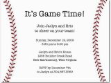 Baseball Birthday Invitation Wording Baseball Party Invitation Wording