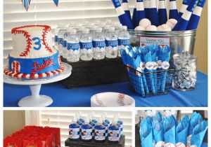 Baseball Decorations for Birthday Party Baseball Birthday Party Ideas Photo 3 Of 6 Catch My Party