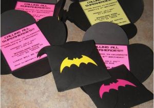 Batgirl Birthday Party Invitations 25 Best Ideas About Batgirl Party On Pinterest