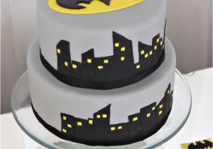 Batman Birthday Cake Decorations Batman theme Birthday Party for Your Superhero Kid