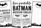 Batman Birthday Invitation Template Free Batman Invitation Template Paper Trail Design