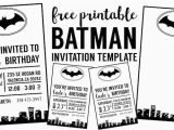 Batman Birthday Invitation Template Free Batman Invitation Template Paper Trail Design