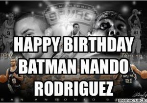 Batman Birthday Meme Generator Happy Birthday Batman Nando Rodriguez