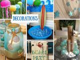 Beach theme Birthday Decorations Beach Party Ideas for Kids Summer Party Ideas at