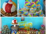 Beach theme Birthday Decorations Kara 39 S Party Ideas Beach Ball Birthday Party Supplies