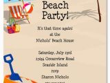 Beach themed Birthday Cards Beach Party Invitation Templates Free Beach theme Ideas
