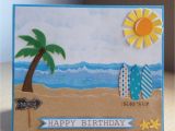 Beach themed Birthday Cards Birthday Card Beach theme Best Happy Birthday Wishes