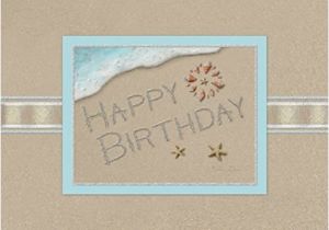 Beach themed Birthday Cards Birthday Card Beach theme Birthday Tale