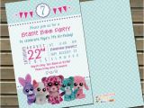 Beanie Boo Birthday Invitations 20 or 30 Printed Beanie Boo Birthday Party by