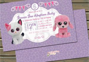 Beanie Boo Birthday Invitations Beanie Boo Quot Princess Quot and Quot Muffin Quot Birthday Party