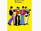 Beatles Birthday Card Musical Birthday Beatles Birthday Card Lovely Beatles Birthday