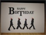 Beatles Birthday Card Musical Items Similar to the Beatles Birthday Card On Etsy