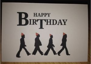 Beatles Birthday Card Musical Items Similar to the Beatles Birthday Card On Etsy