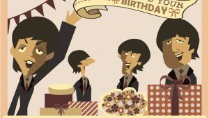 Beatles Happy Birthday Card Beatles Birthday Quotes Quotesgram