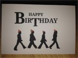 Beatles Happy Birthday Card the Beatles Birthday Card by Prettyprintsvintage On Etsy