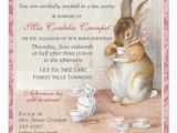Beatrix Potter Birthday Invitations Beatrix Potter Custom Birthday Party Invitation 5 25