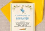 Beatrix Potter Birthday Invitations Beatrix Potter Peter Rabbit Party Invitation