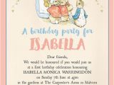 Beatrix Potter Birthday Invitations Flopsy Bunnies Beatrix Potter Birthday Party Invitation