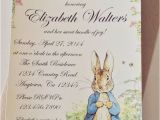 Beatrix Potter Birthday Invitations Peter Rabbit Beatrix Potter Baby Shower or Birthday Party