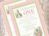 Beatrix Potter Birthday Invitations Peter Rabbit Birthday Invitations Beatrix Potter Bunny