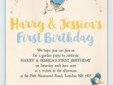 Beatrix Potter Birthday Invitations Peter Rabbit Jemima Puddle Duck Party Invitation From 0