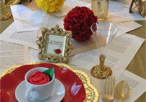 Beauty and the Beast Birthday Party Decorations Beauty and the Beast Party Part I Quot the Decorations and