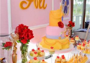 Beauty and the Beast Birthday Party Decorations Kara 39 S Party Ideas Beauty and the Beast Birthday Party