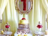 Beauty and the Beast Birthday Party Decorations Kara 39 S Party Ideas Charming Beauty and the Beast 1st
