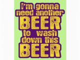 Beer Drinking Birthday Cards Funny Beer Drinking Greeting Card